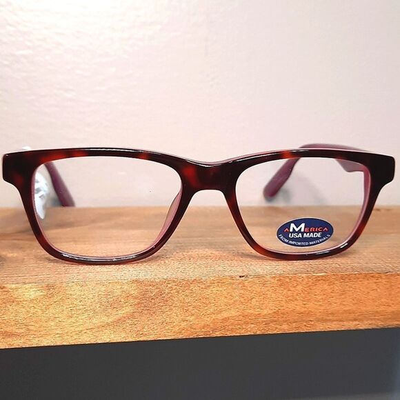 Made in USA Eyeglass Frame, Rx'able, petite or youth glasses, 46-16-135 NEW - Picture 6 of 6